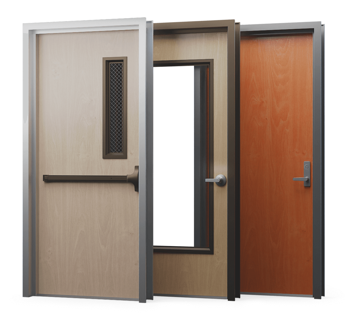 Wood doors